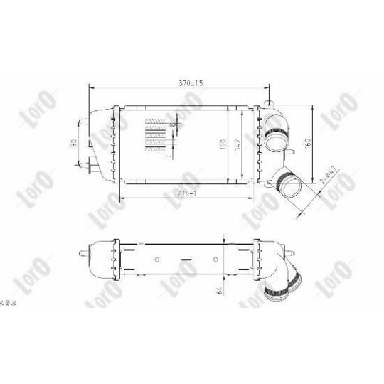 009-018-0008 - Intercooler, charger 