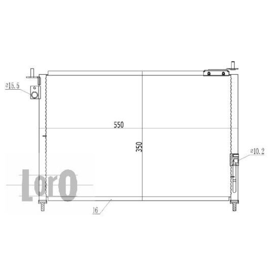 018-016-0027 - Condenser, air conditioning 