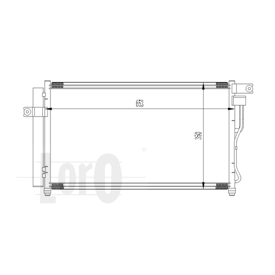 019-016-0019 - Condenser, air conditioning 