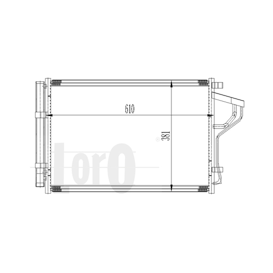 019-016-0016 - Condenser, air conditioning 