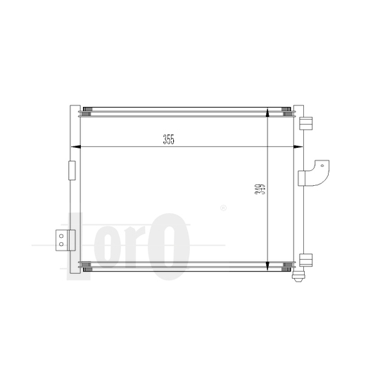 019-016-0001 - Condenser, air conditioning 