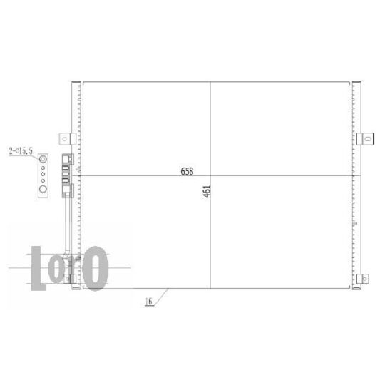 023-016-0003 - Condenser, air conditioning 