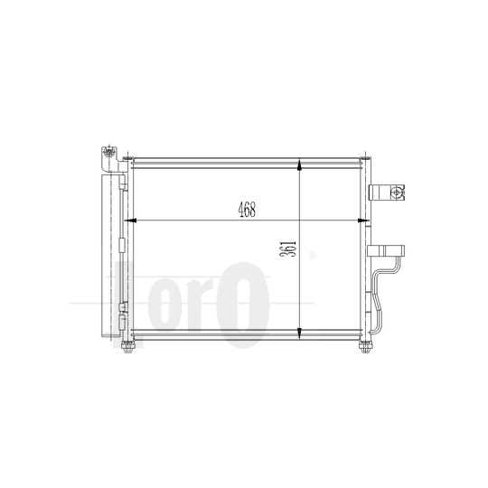 033-016-0010 - Condenser, air conditioning 