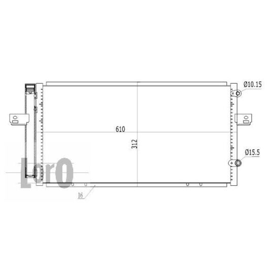 043-016-0003 - Condenser, air conditioning 