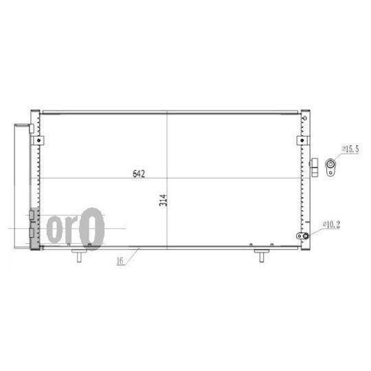 049-016-0001 - Condenser, air conditioning 