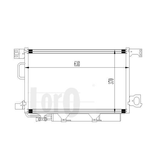 054-016-0025 - Condenser, air conditioning 