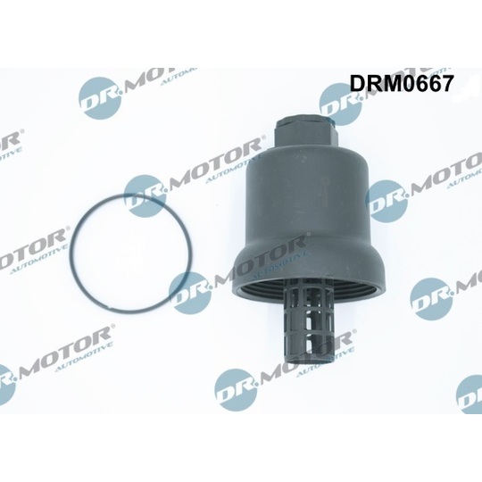 DRM0667 - Lock, oljefilterhus 