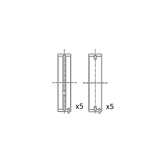 BM1046-050 - Crankshaft Bearings 