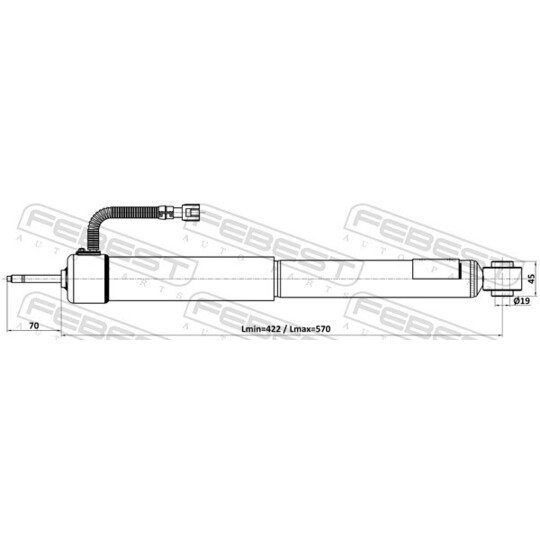 01110-010R - Stötdämpare 