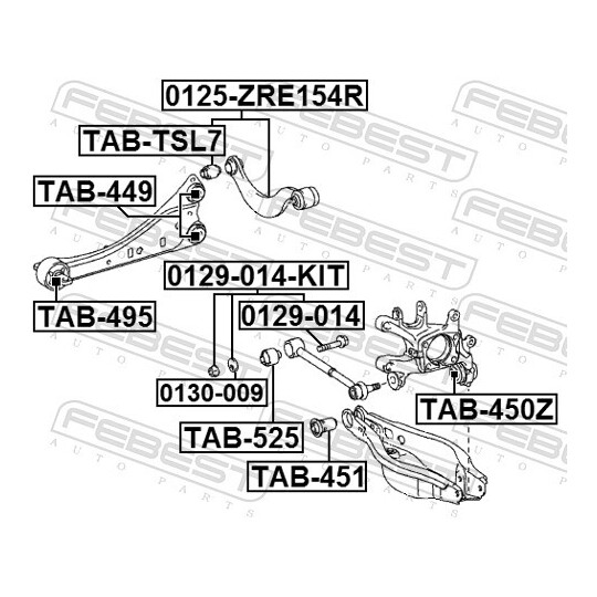 0129-014-KIT - Camber Correction Screw 