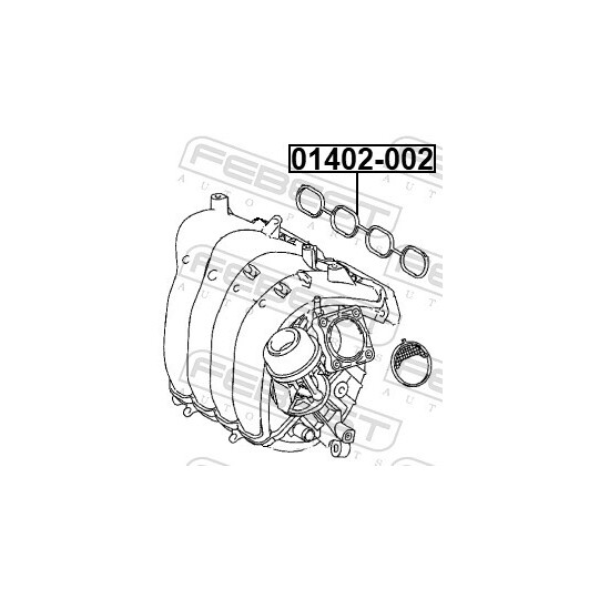 01402-002 - Seal, throttle body 