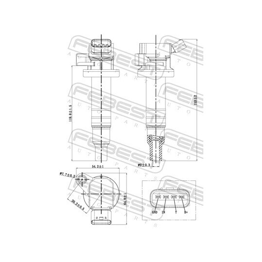 01640-002 - Ignition Coil 