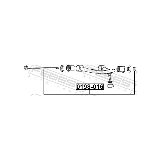 0198-016 - Camber Correction Screw 