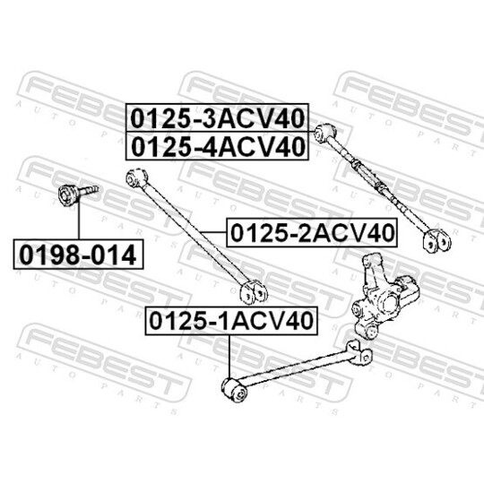 0198-014 - Rattakalde korrektuurkruvi 