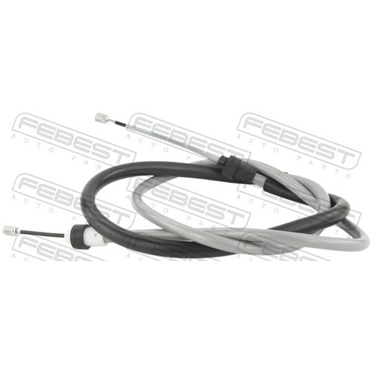 02100-D10 - Cable, parking brake 