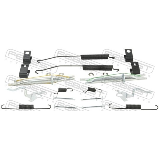 0204-D40MR-KIT - Accessory Kit, parking brake shoes 