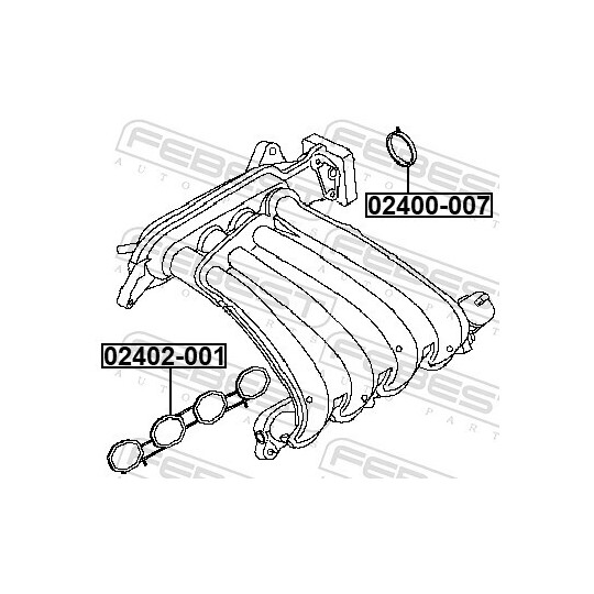 02400-007 - Seal, throttle body 