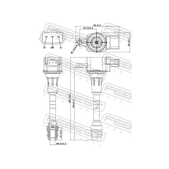02640-003 - Ignition Coil 