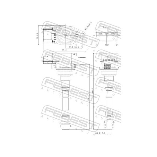 02640-007 - Ignition Coil 