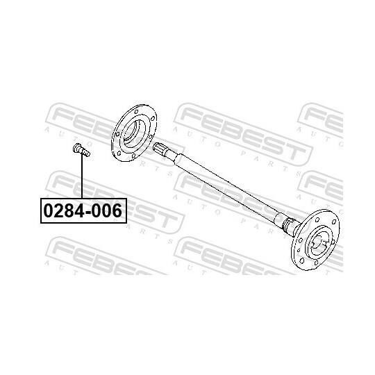 0284-006 - Wheel Stud 