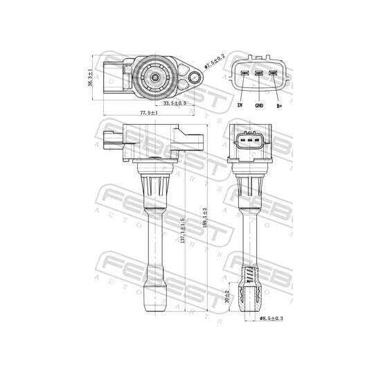 02640-002 - Ignition Coil 