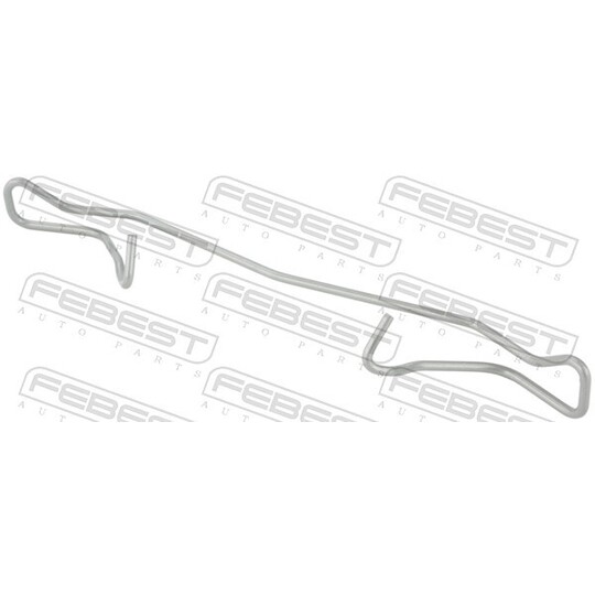 0303-001 - Spring, disc brake pad 