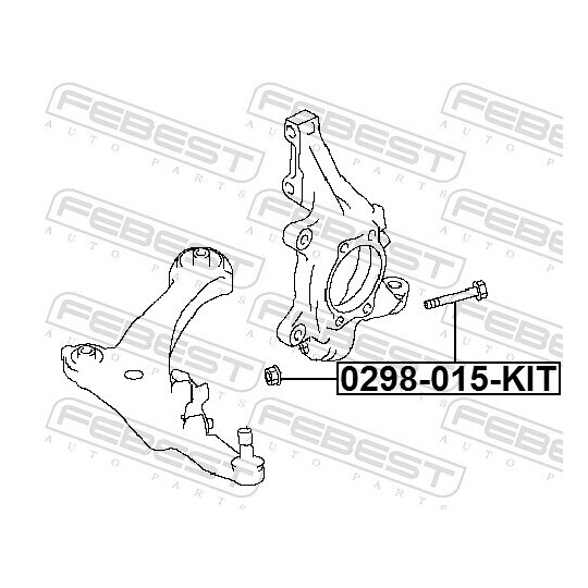 0298-015-KIT - Camber Correction Screw 