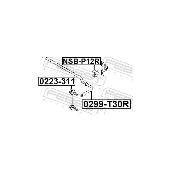 0299-T30R - Stabilisaator, šassii 