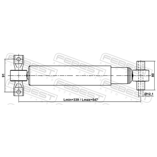 03110-006R - Shock Absorber 