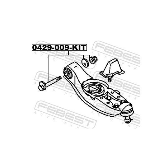 0429-009-KIT - Camber Correction Screw 