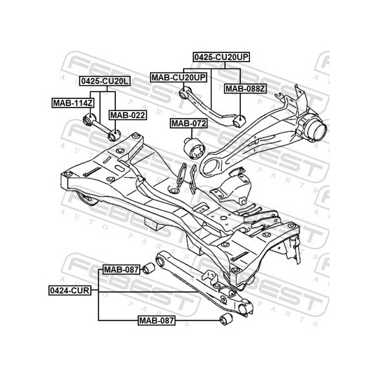 0424-CUR - Track Control Arm 