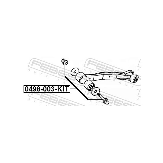 0498-003-KIT - Camber Correction Screw 