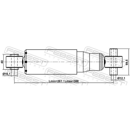 05110-008R - Shock Absorber 