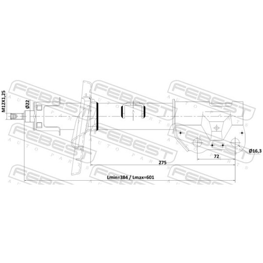 05110-002FL - Shock Absorber 