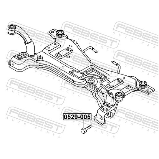 0529-005 - Camber Correction Screw 