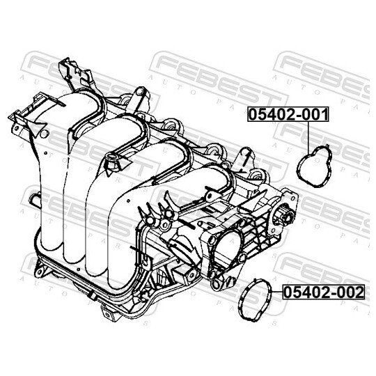 05402-002 - Seal, throttle body 