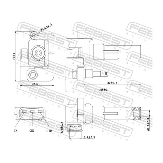 08640-003 - Ignition Coil 