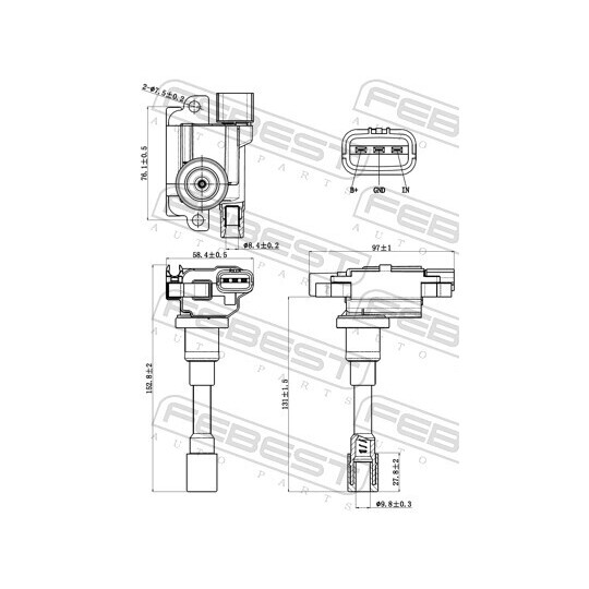07640-001 - Ignition Coil 