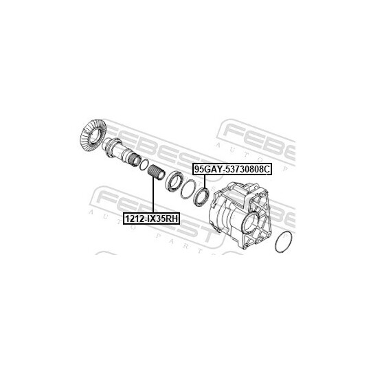 1212-IX35RH - Drive Shaft 