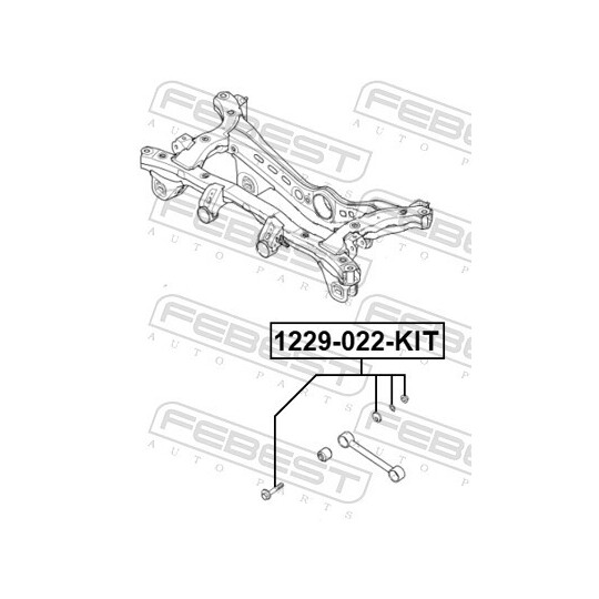 1229-022-KIT - Rattakalde korrektuurkruvi 