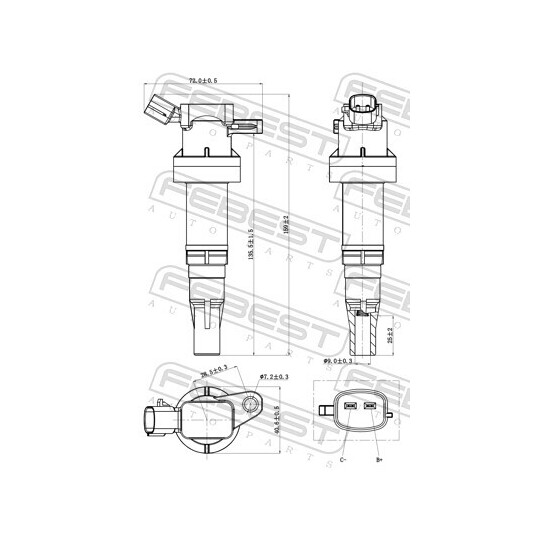 12640-011 - Ignition Coil 