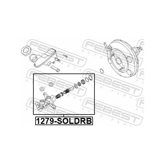 1279-SOLDRB - Jarrupääsylinteri 