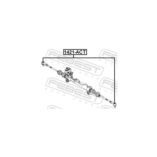 1421-ACT - Tie rod end 