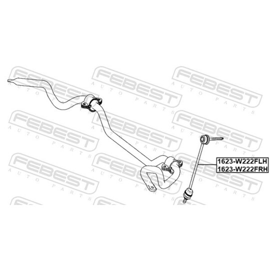 1623-W222FLH - Stabilisaator, Stabilisaator 