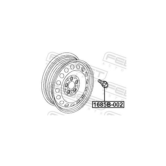 1685B-002 - Wheel Stud 