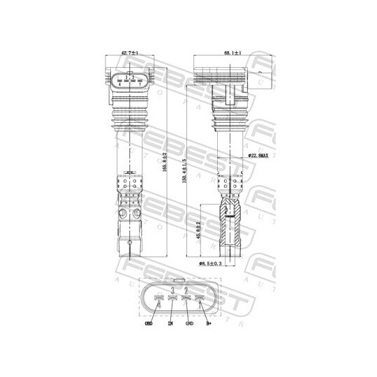 17640-002 - Ignition Coil 