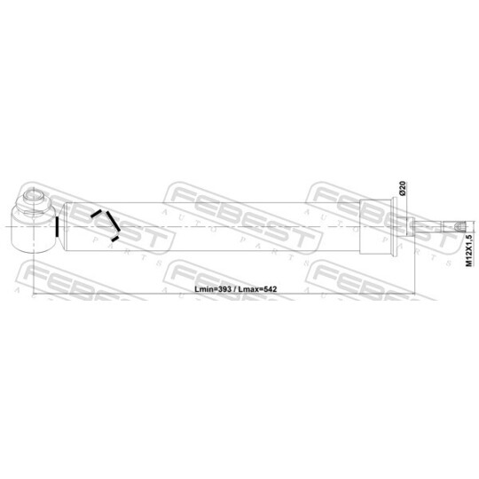 19110-002RR - Shock Absorber 