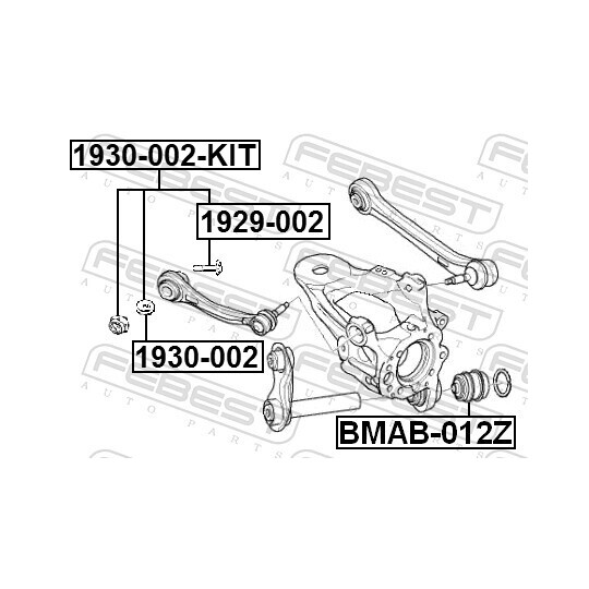 1929-002-KIT - Camber Correction Screw 