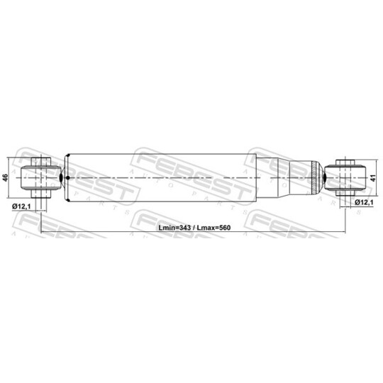 20110-005R - Shock Absorber 