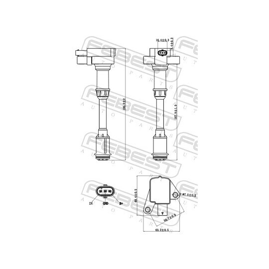 21640-003 - Ignition Coil 